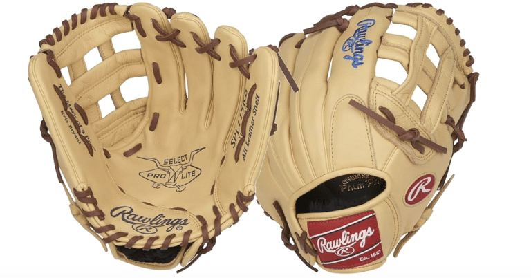 Two new baseball gloves